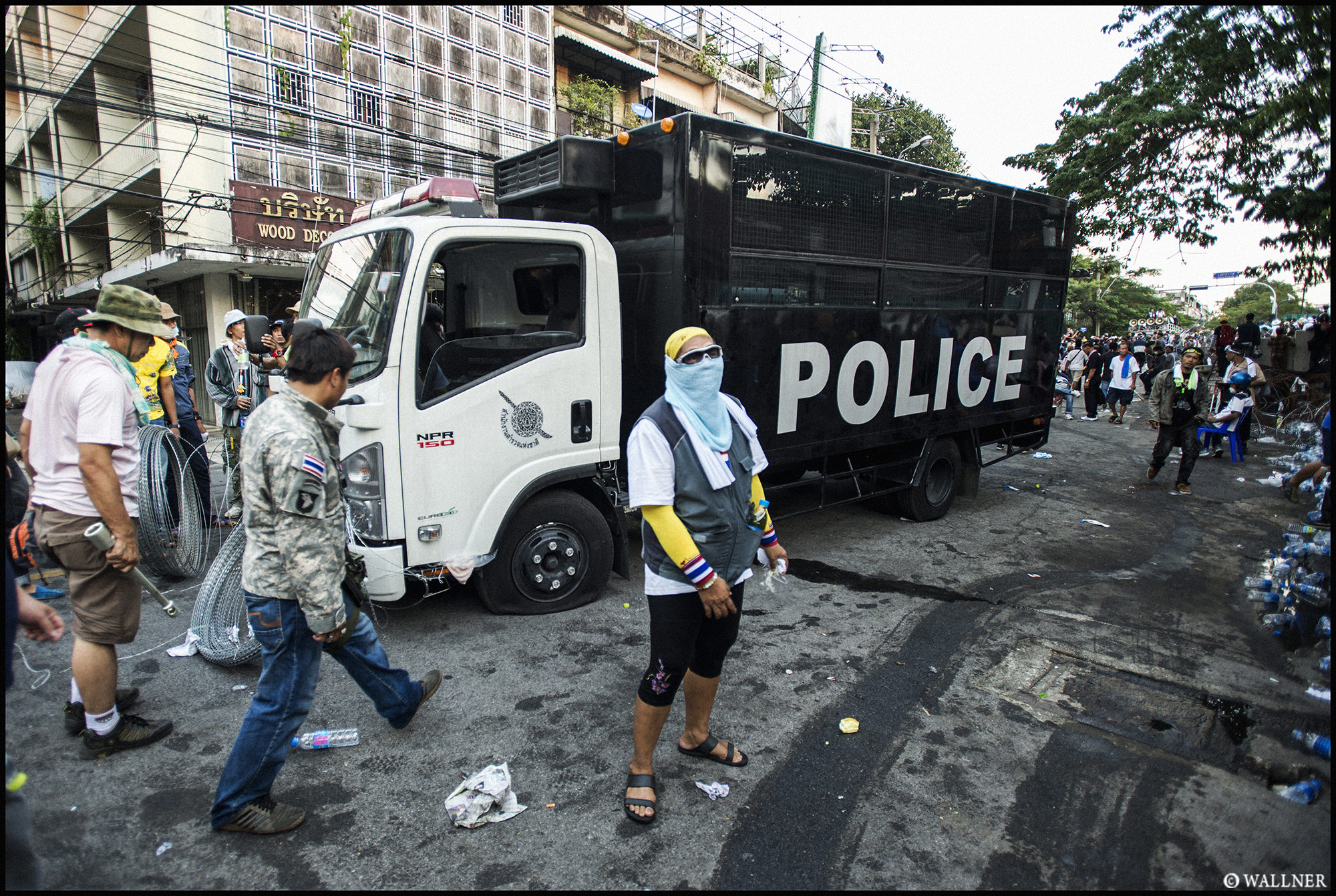 Digital Patrik Wallner Bangkok Seized Police Car LOWQ 2000P w WM